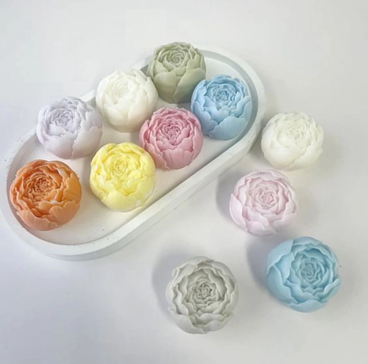 Bougies pivoines